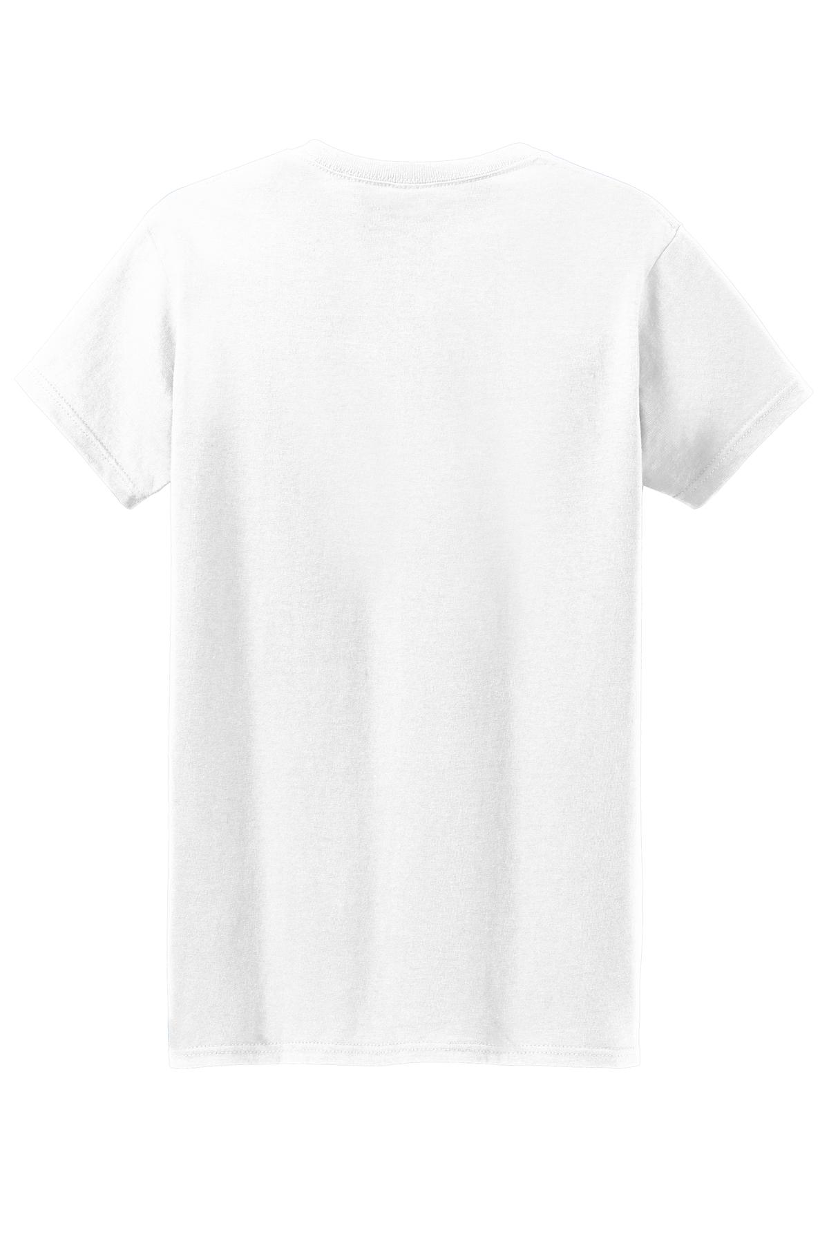 Gildan Ladies Heavy Cotton 100% Cotton T-Shirt. 5000L