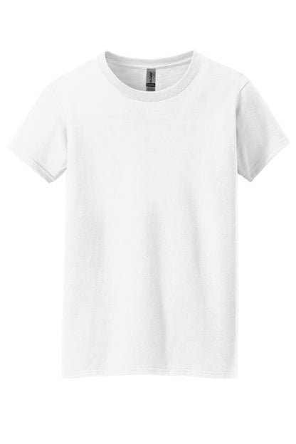 Gildan Ladies Heavy Cotton 100% Cotton T-Shirt. 5000L