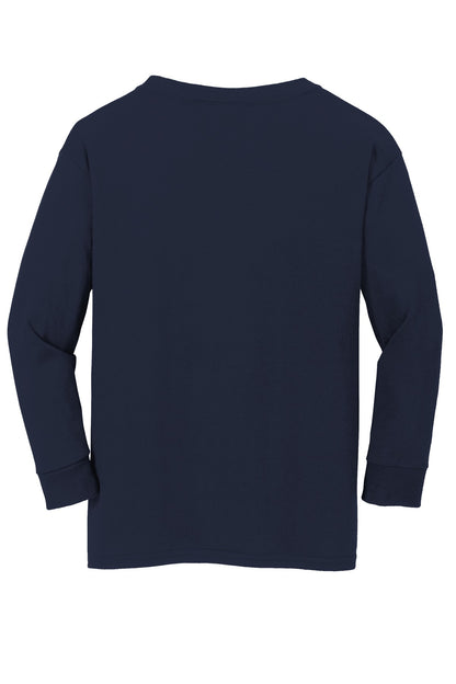 Gildan Youth Heavy Cotton 100% Cotton Long Sleeve T-Shirt. 5400B