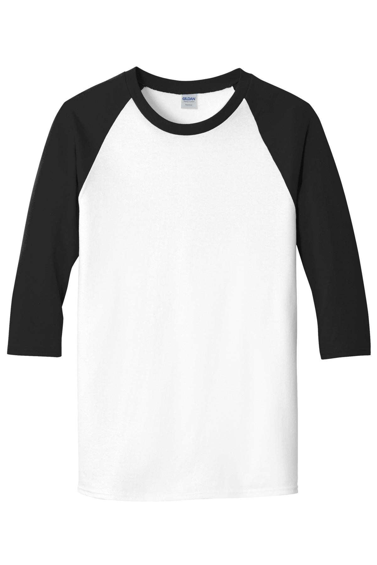 Gildan Heavy Cotton 3/4-Sleeve Raglan T-Shirt. 5700
