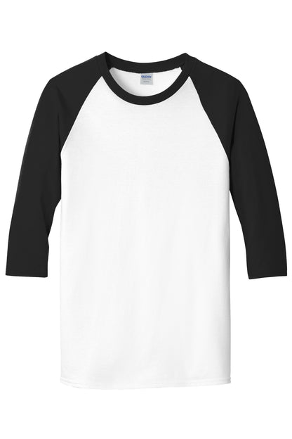 Gildan Heavy Cotton 3/4-Sleeve Raglan T-Shirt. 5700