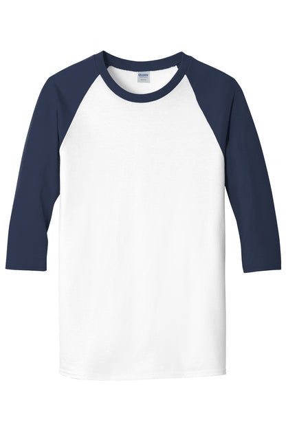 Gildan Heavy Cotton 3/4-Sleeve Raglan T-Shirt. 5700