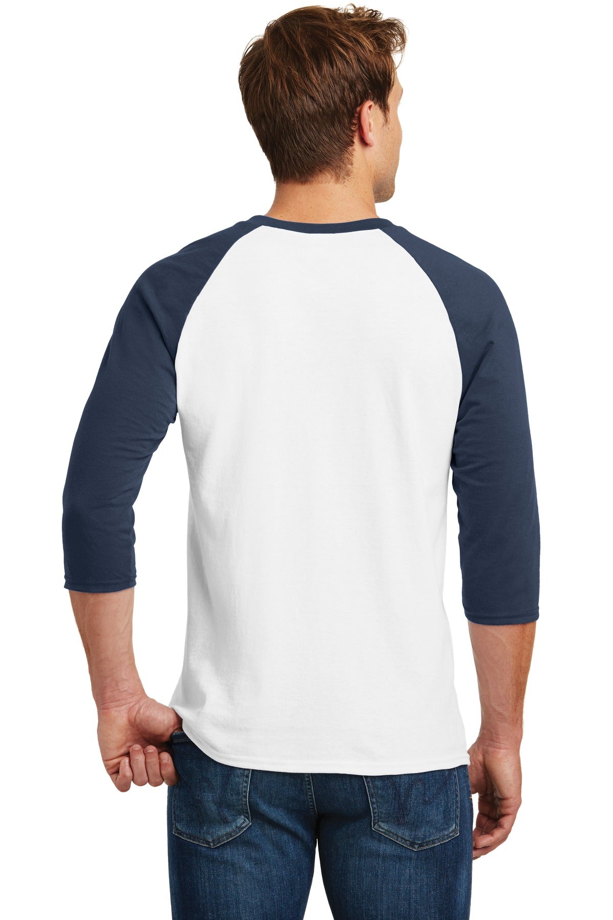 Gildan Heavy Cotton 3/4-Sleeve Raglan T-Shirt. 5700