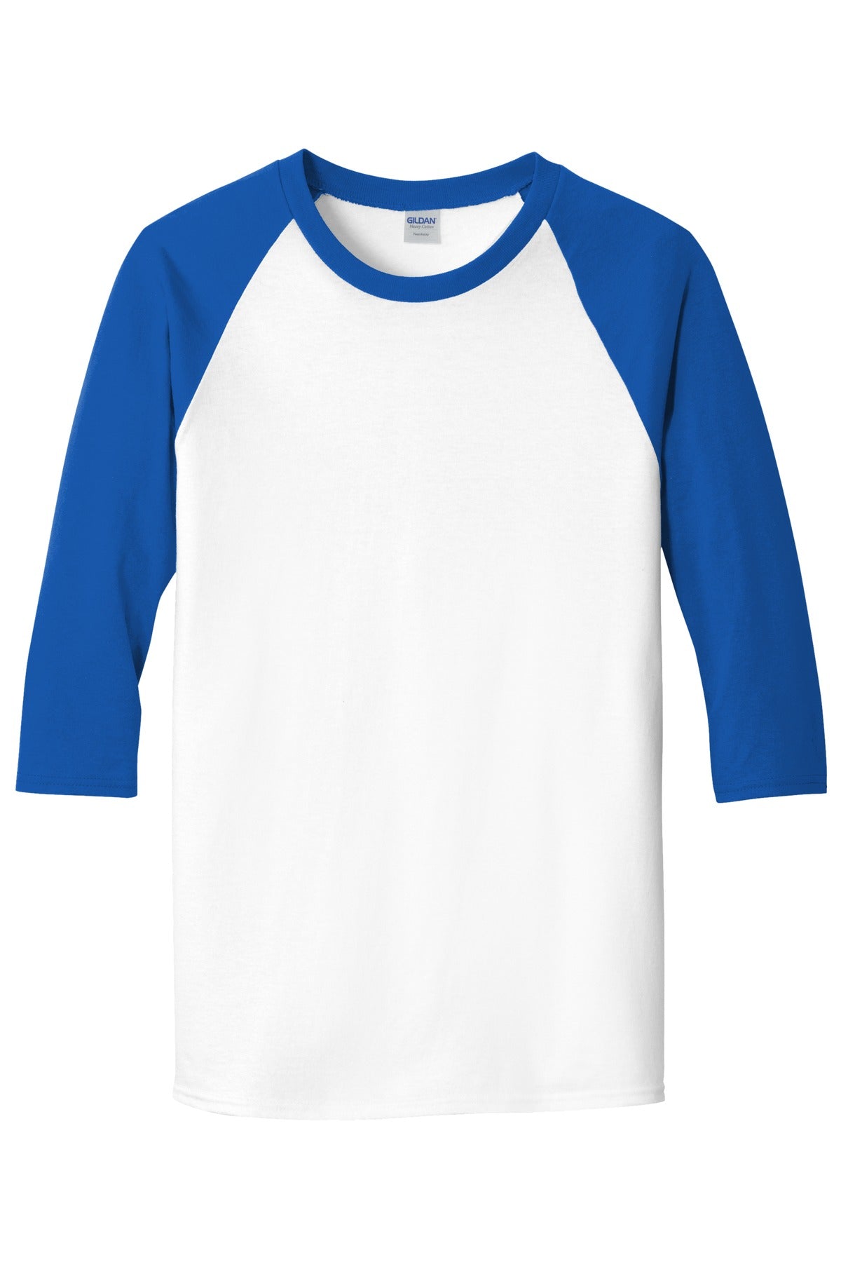 Gildan Heavy Cotton 3/4-Sleeve Raglan T-Shirt. 5700