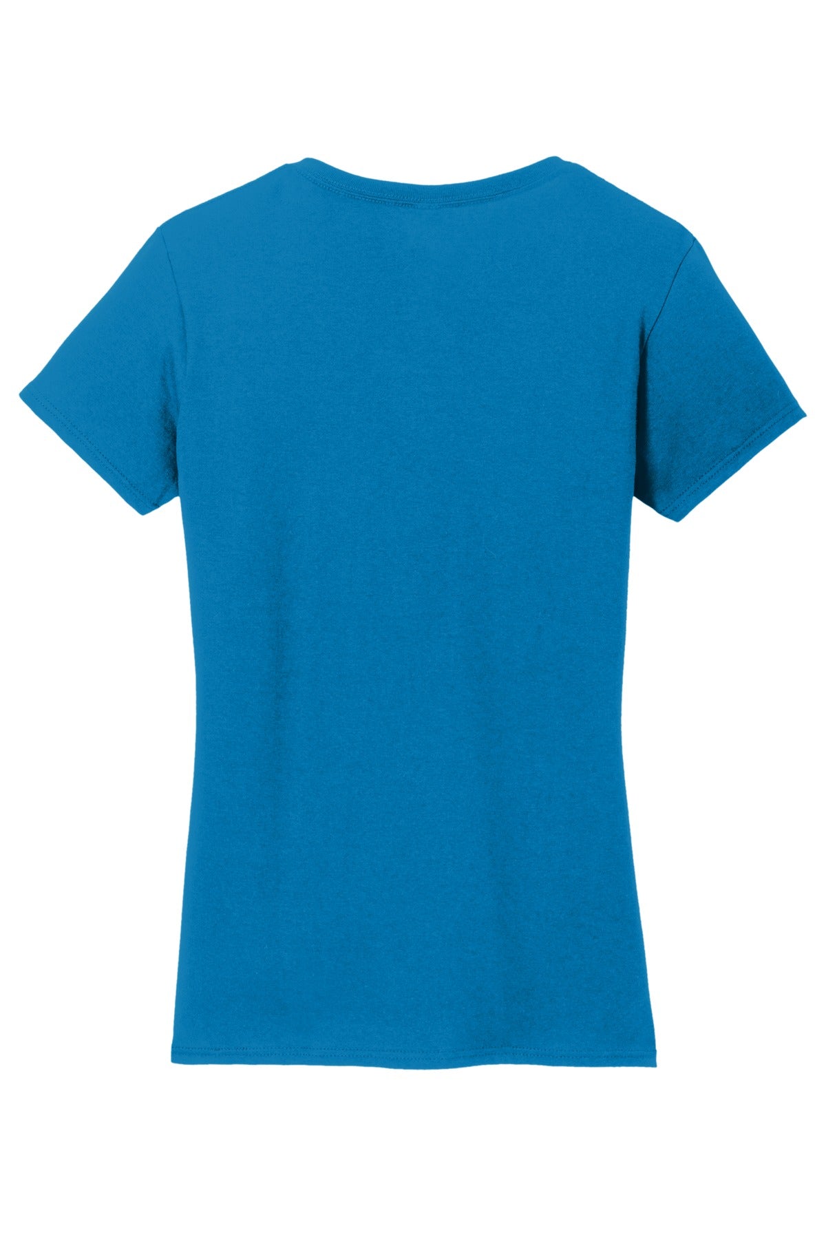 Gildan Ladies Heavy Cotton 100% Cotton V-Neck T-Shirt. 5V00L