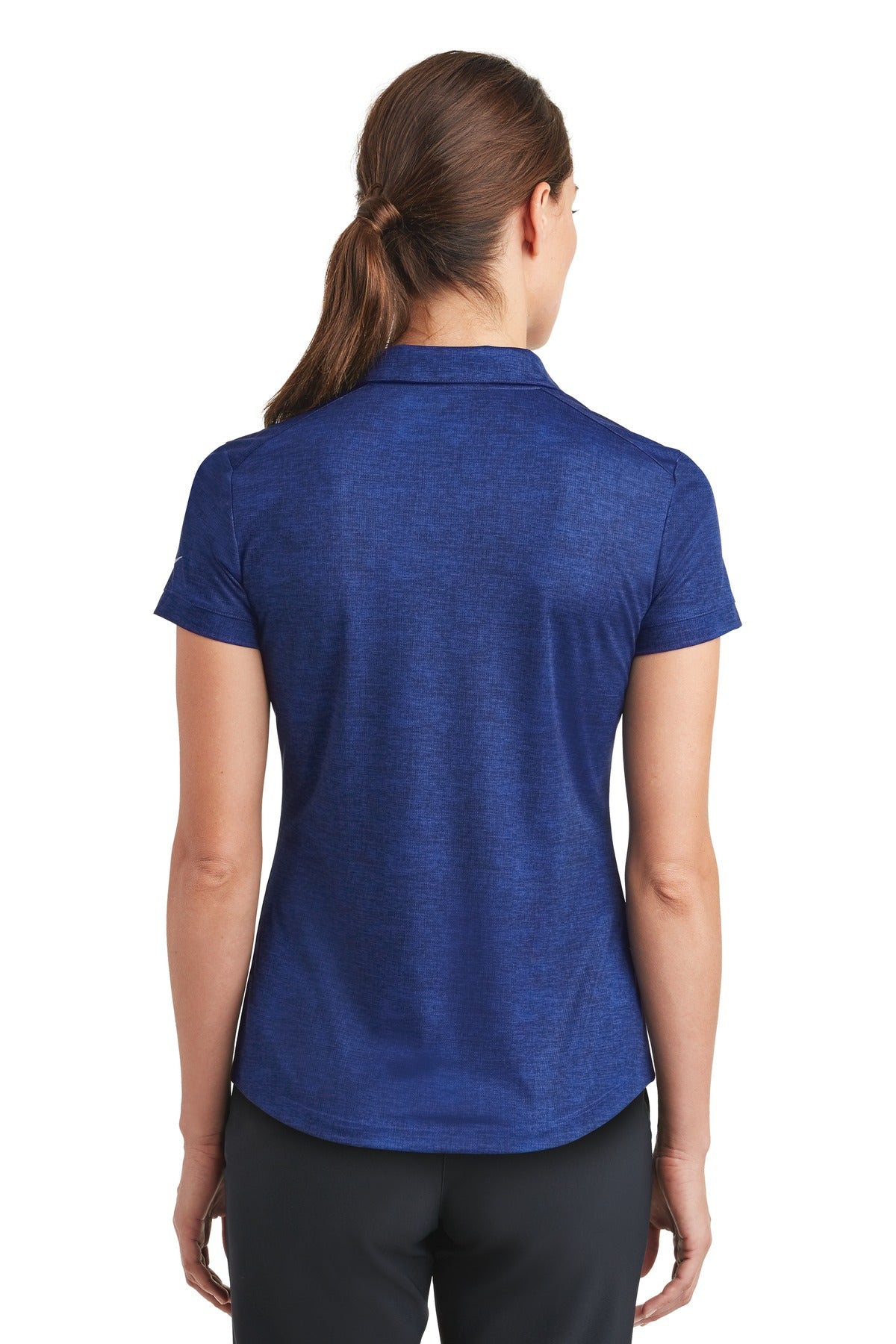 Nike Ladies Dri-FIT Crosshatch Polo. 838961