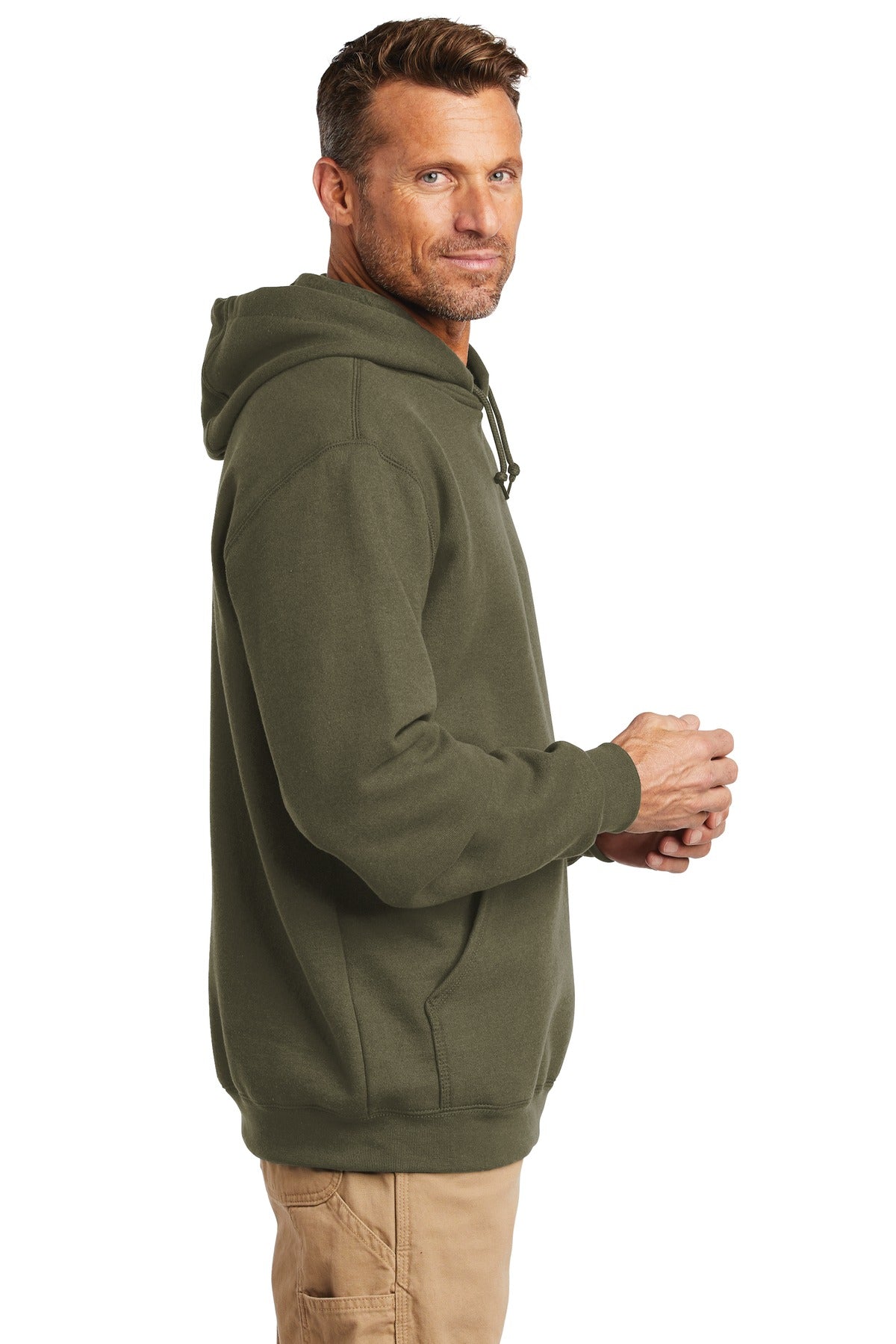Carhartt Midweight Hooded Sweatshirt. CTK121