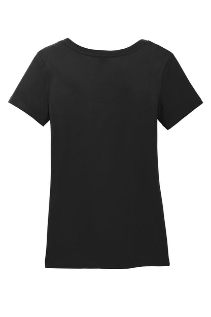 District Women's Perfect Weight Scoop Tee. DM106L