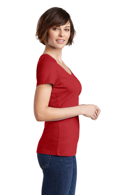 District Women's Perfect Weight Scoop Tee. DM106L