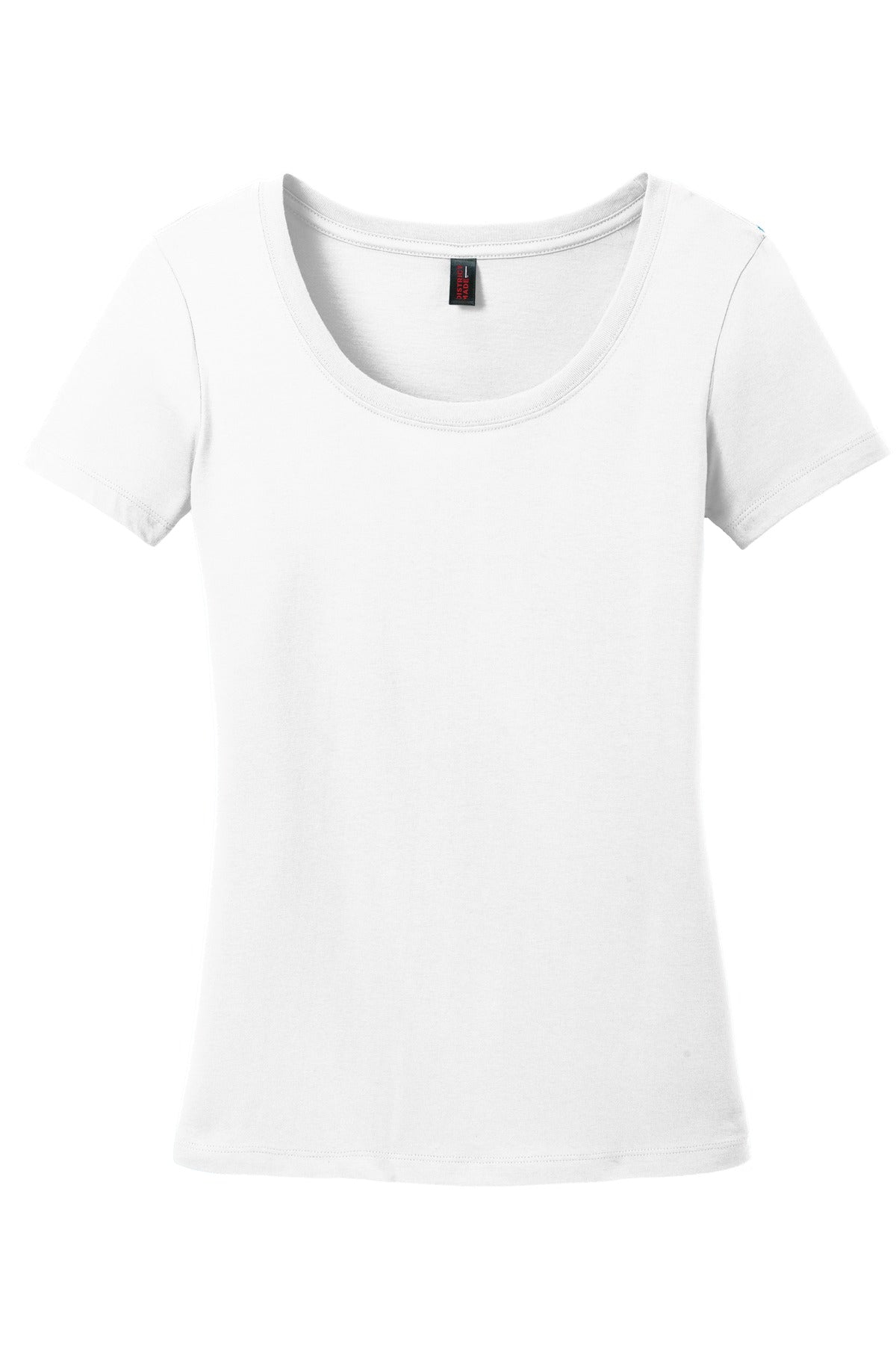 District Women's Perfect Weight Scoop Tee. DM106L