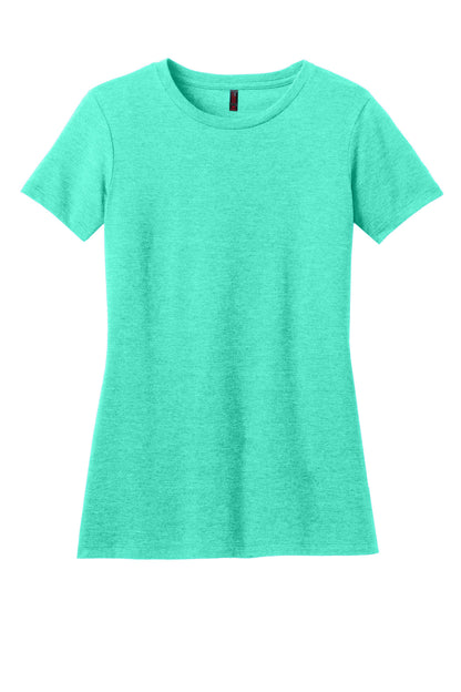 District Women's Perfect Blend CVC Tee. DM108L
