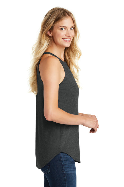 District Women's Perfect Tri Rocker Tank. DT137L