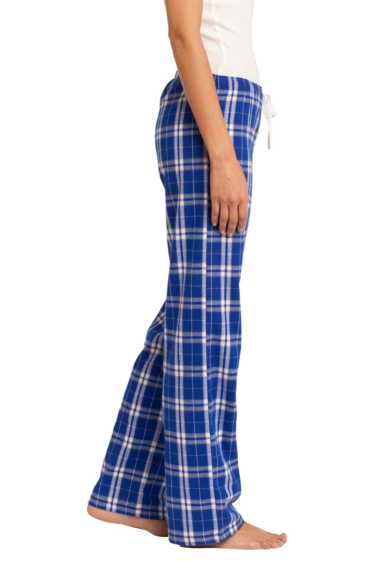 District Women's Flannel Plaid Pant. DT2800