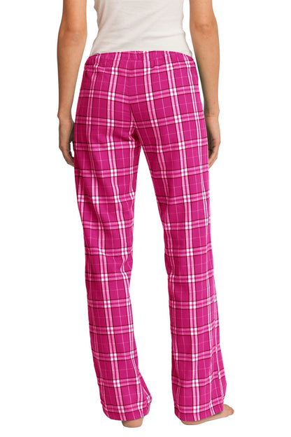 District Women's Flannel Plaid Pant. DT2800