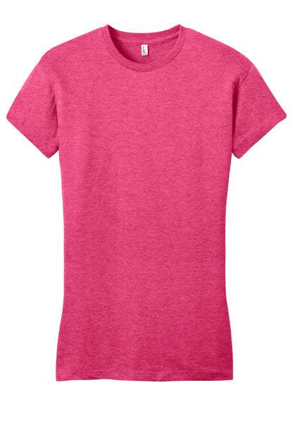 District Women's Fitted Very Important Tee . DT6001