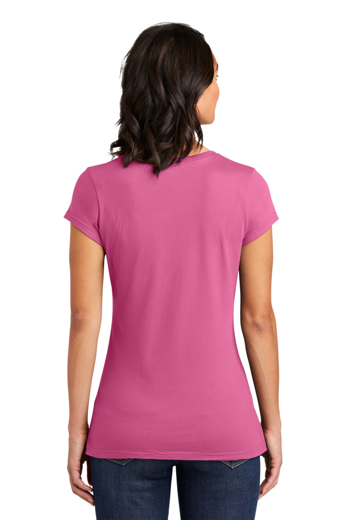 District Women's Fitted Very Important Tee . DT6001