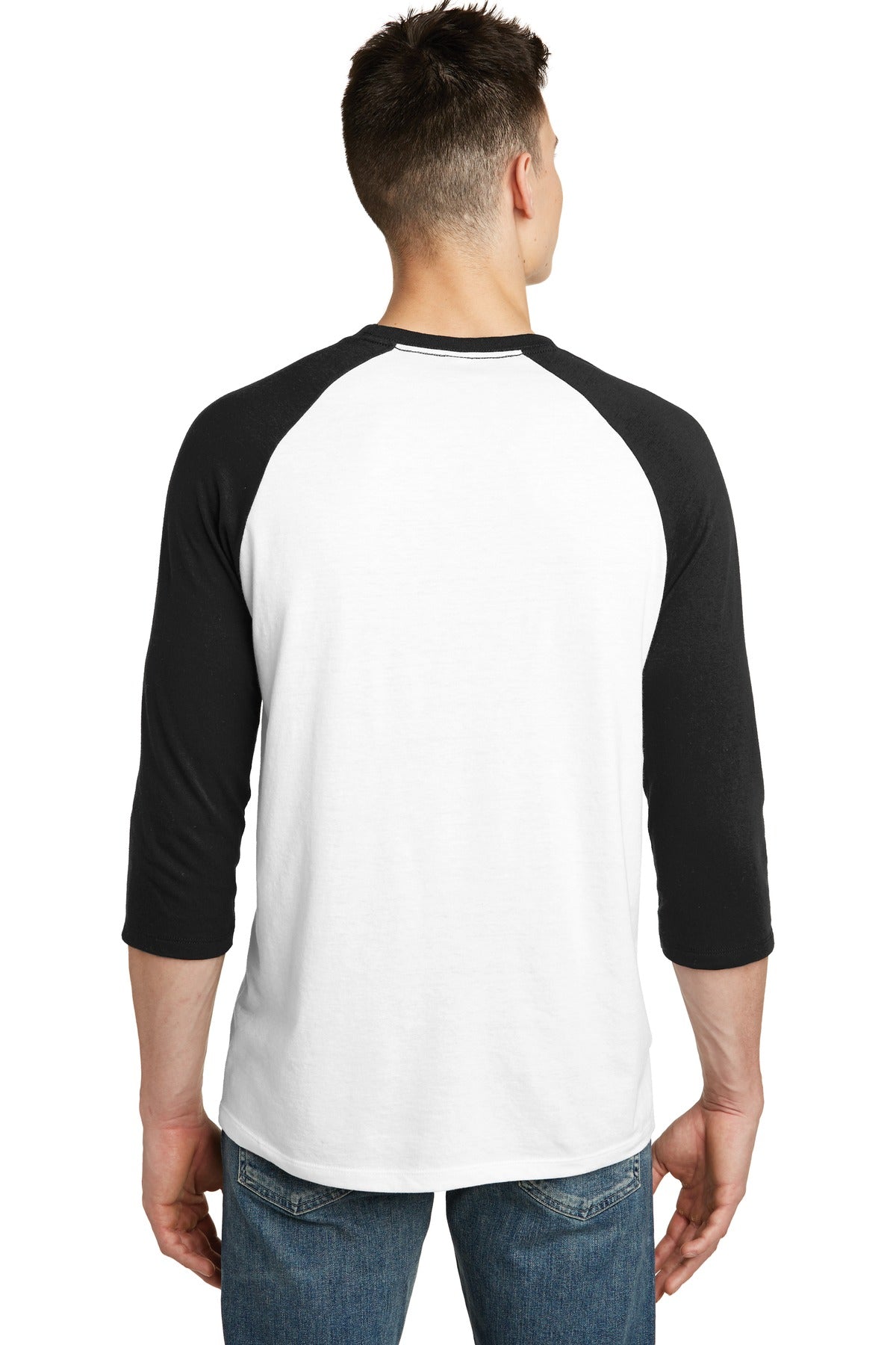 District Very Important Tee 3/4-Sleeve Raglan. DT6210