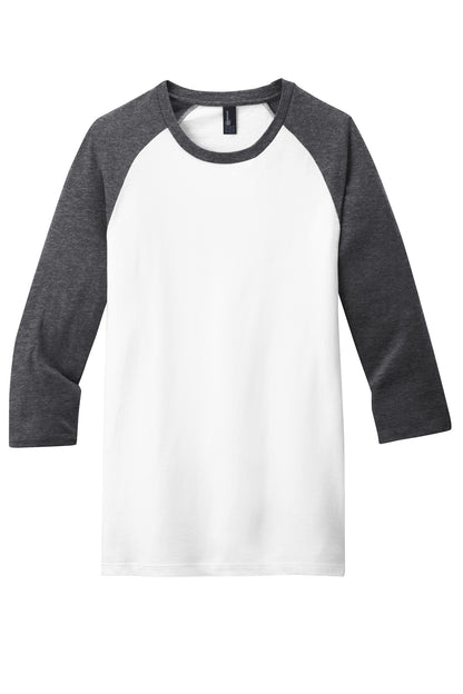 District Very Important Tee 3/4-Sleeve Raglan. DT6210