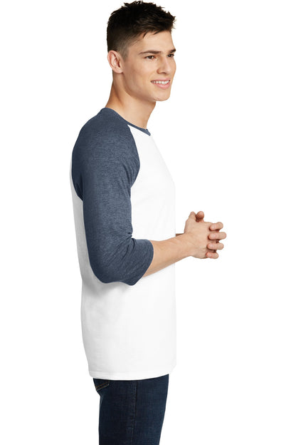 District Very Important Tee 3/4-Sleeve Raglan. DT6210