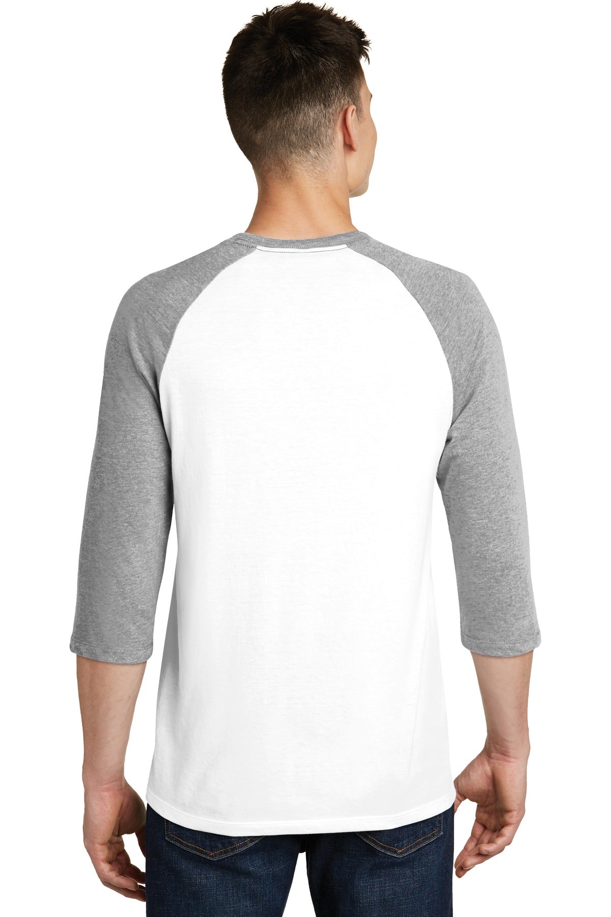 District Very Important Tee 3/4-Sleeve Raglan. DT6210