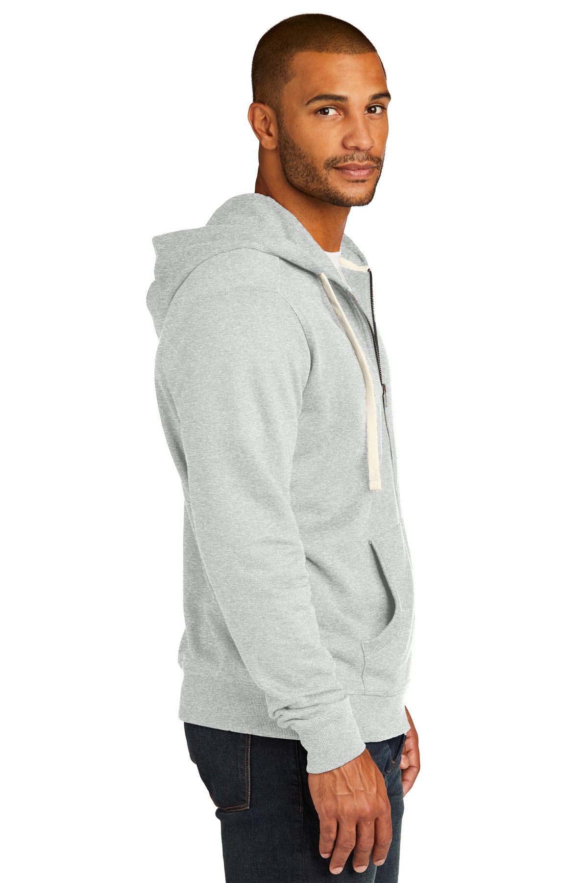 District Re-Fleece Full-Zip Hoodie DT8102