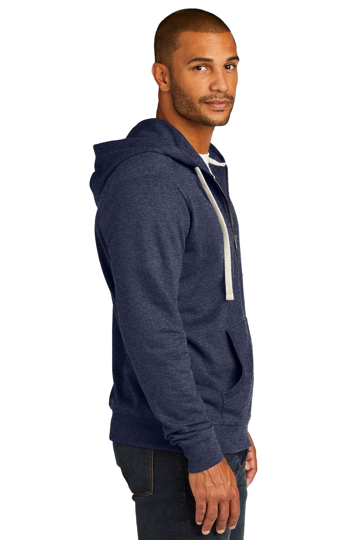 District Re-Fleece Full-Zip Hoodie DT8102
