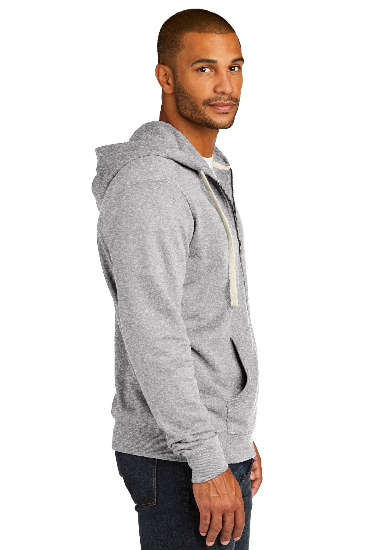 District Re-Fleece Full-Zip Hoodie DT8102