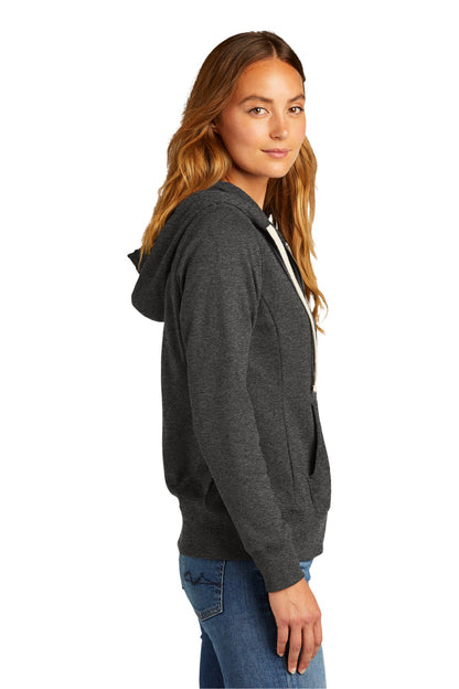 District Women's Re-Fleece Full-Zip Hoodie DT8103