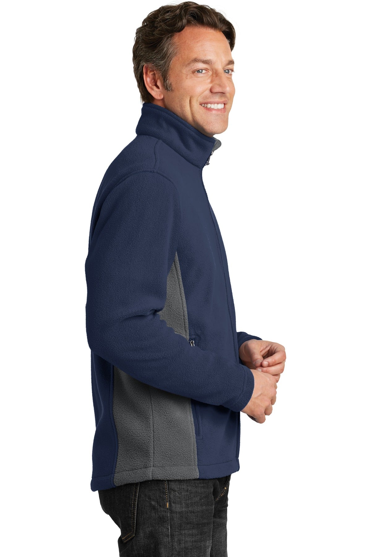 Port Authority Colorblock Value Fleece Jacket. F216