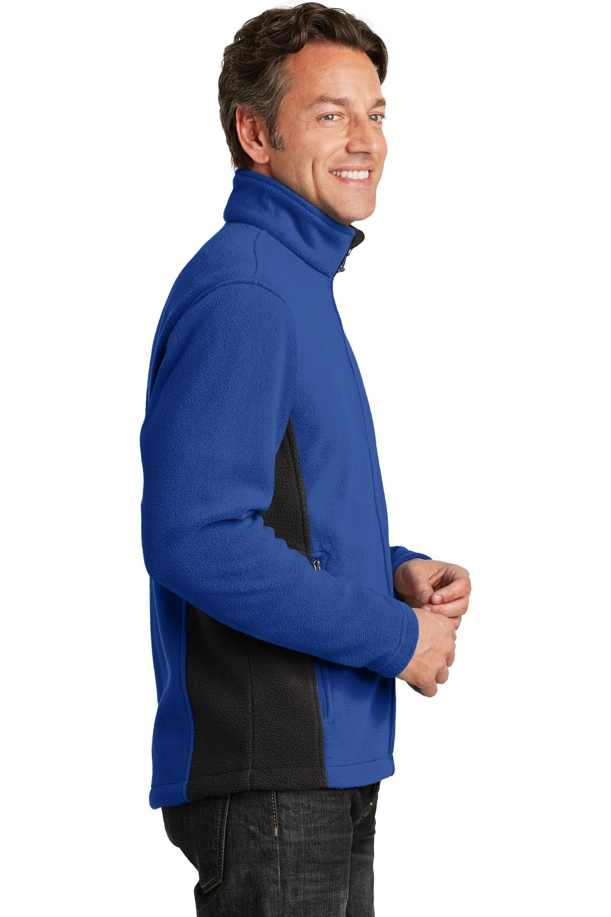 Port Authority Colorblock Value Fleece Jacket. F216
