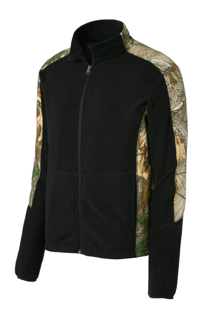 Port Authority Camouflage Microfleece Full-Zip Jacket. F230C