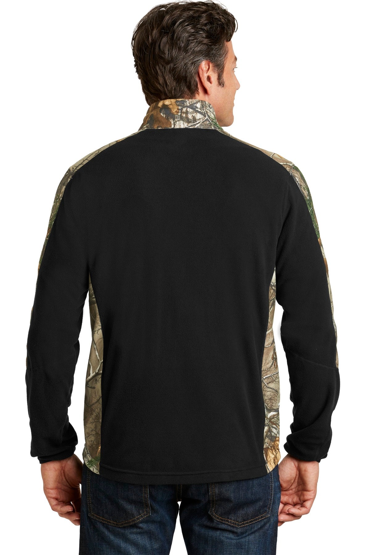 Port Authority Camouflage Microfleece Full-Zip Jacket. F230C