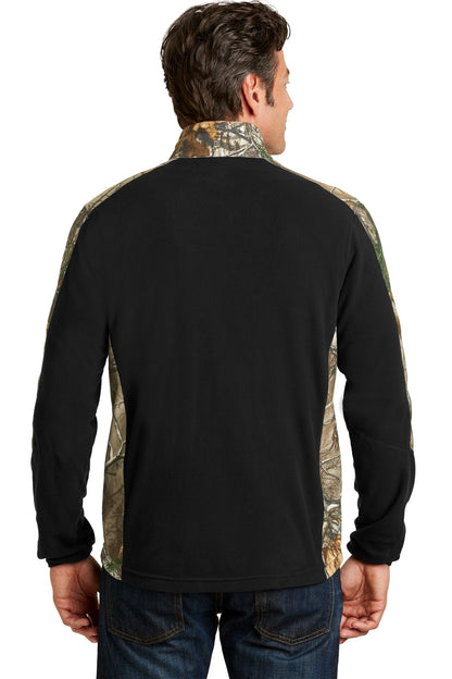 Port Authority Camouflage Microfleece Full-Zip Jacket. F230C