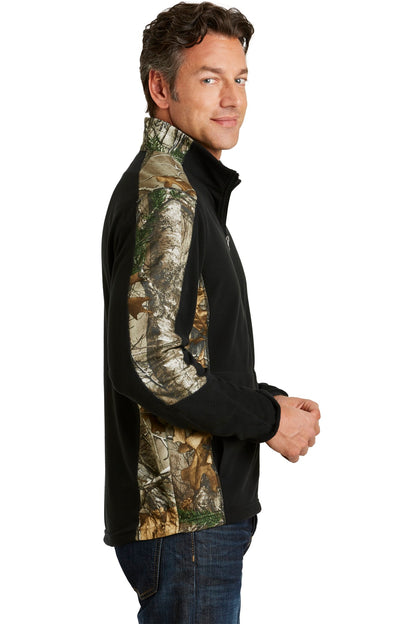 Port Authority Camouflage Microfleece Full-Zip Jacket. F230C