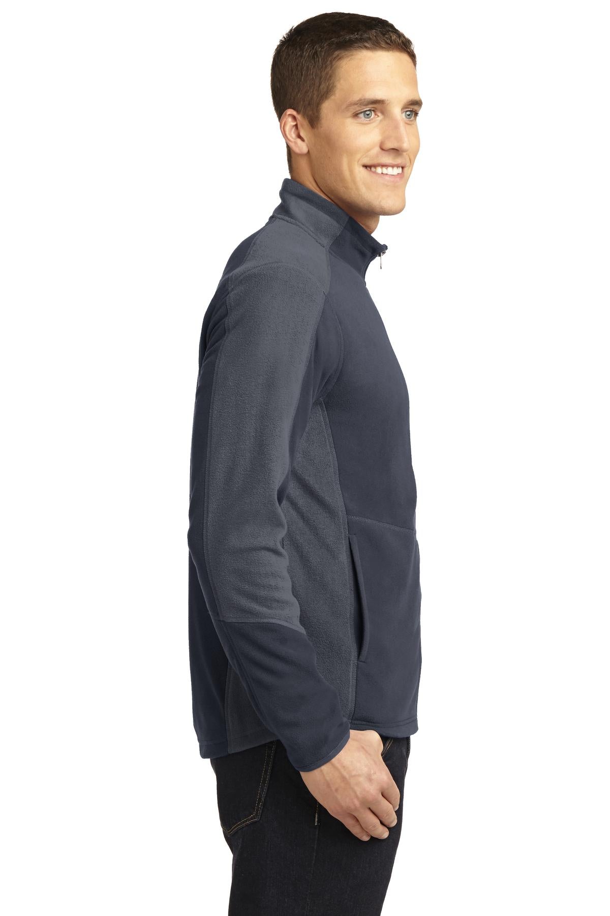 Port Authority Colorblock Microfleece Jacket. F230