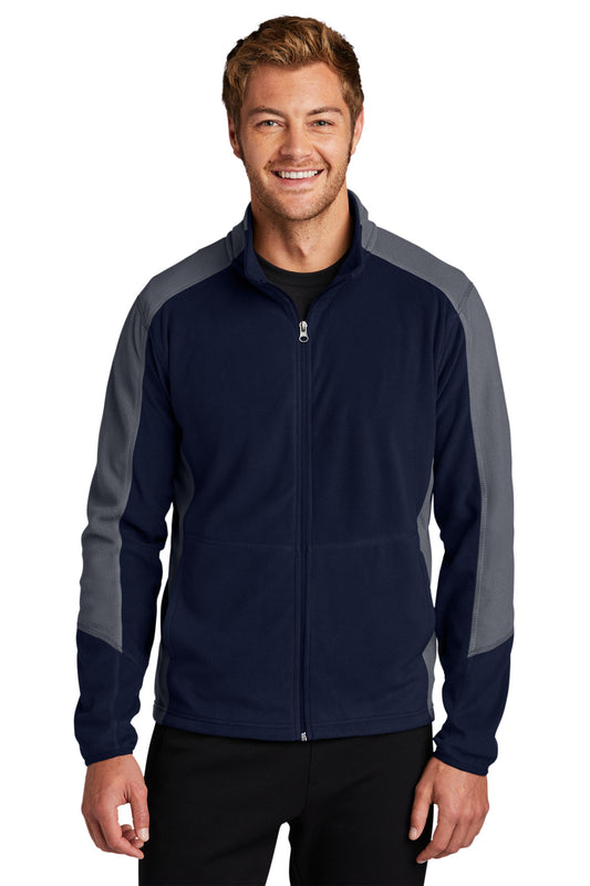 Port Authority Colorblock Microfleece Jacket. F230