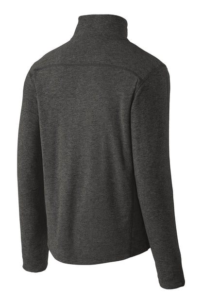 Port Authority Heather Microfleece 1/2-Zip Pullover. F234