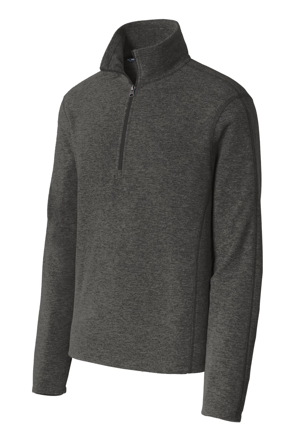 Port Authority Heather Microfleece 1/2-Zip Pullover. F234