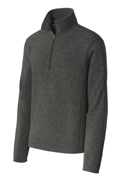Port Authority Heather Microfleece 1/2-Zip Pullover. F234