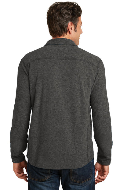 Port Authority Heather Microfleece 1/2-Zip Pullover. F234