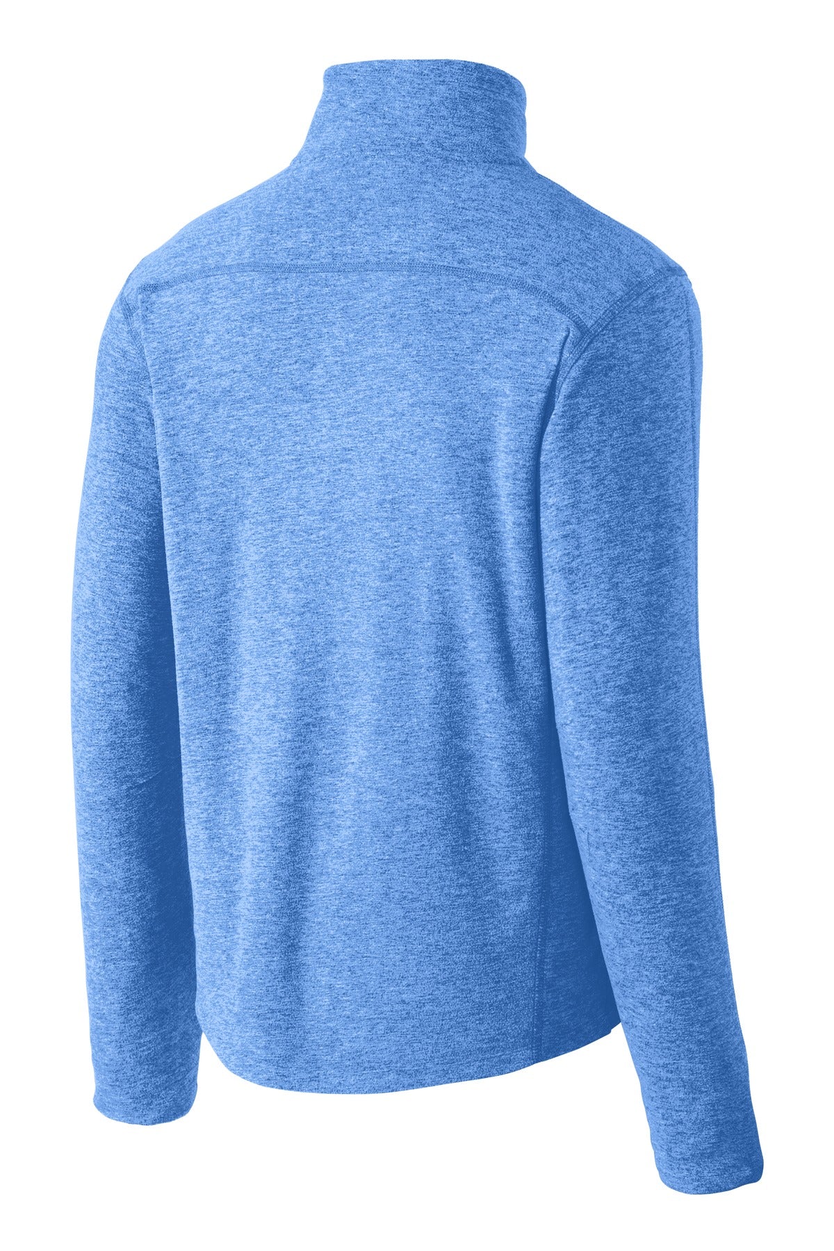 Port Authority Heather Microfleece 1/2-Zip Pullover. F234