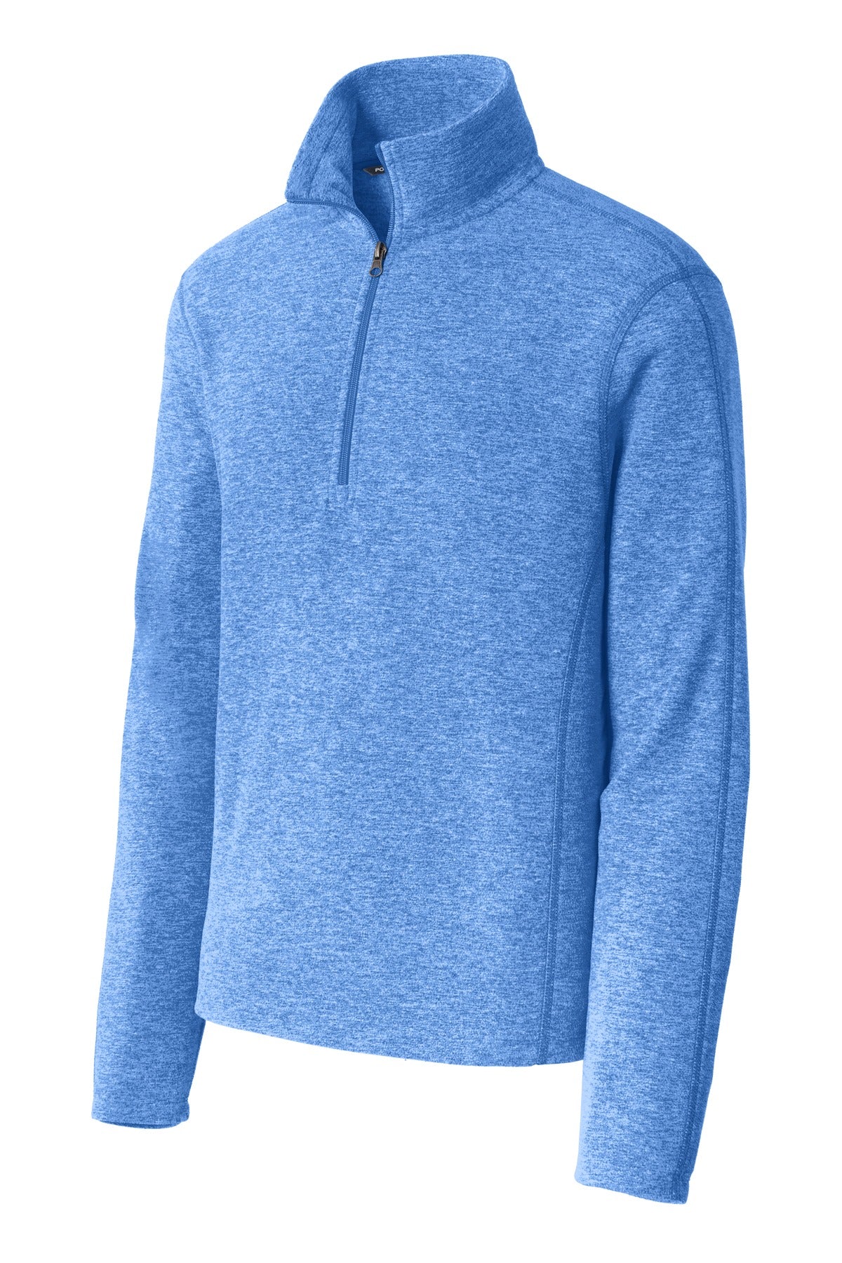 Port Authority Heather Microfleece 1/2-Zip Pullover. F234