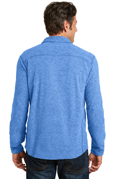 Port Authority Heather Microfleece 1/2-Zip Pullover. F234