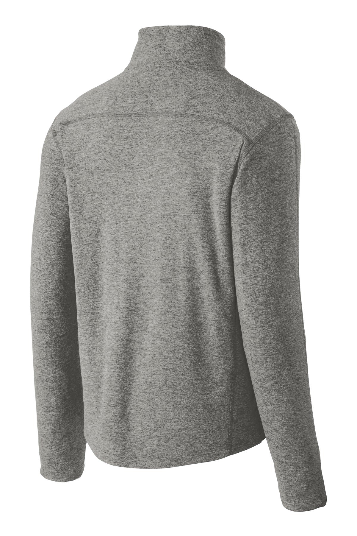 Port Authority Heather Microfleece 1/2-Zip Pullover. F234