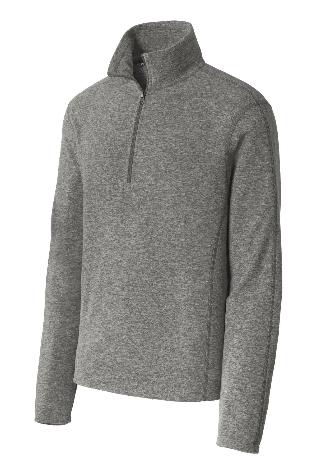 Port Authority Heather Microfleece 1/2-Zip Pullover. F234