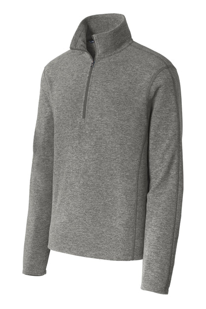 Port Authority Heather Microfleece 1/2-Zip Pullover. F234
