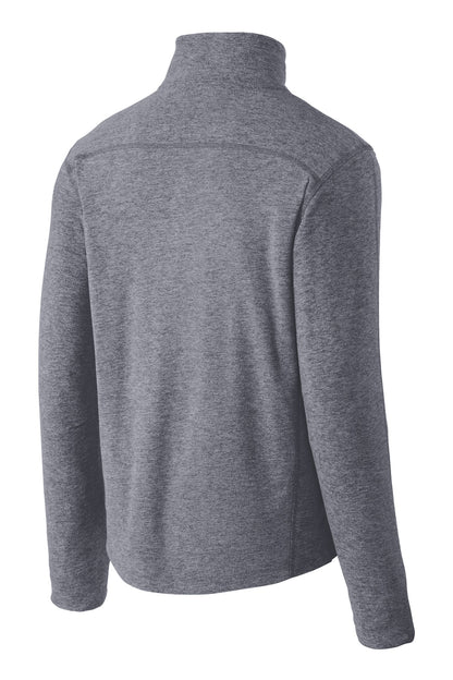 Port Authority Heather Microfleece 1/2-Zip Pullover. F234