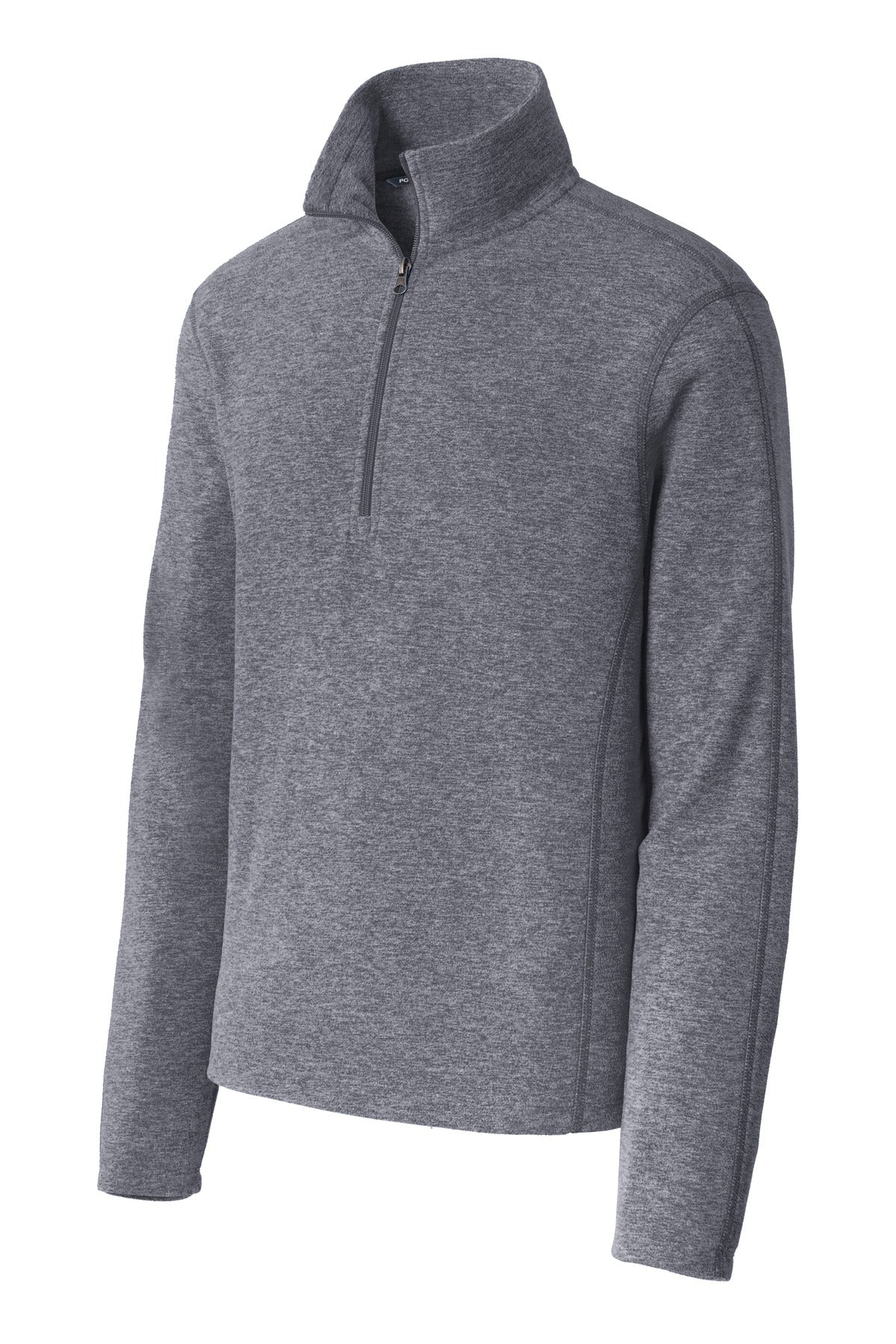 Port Authority Heather Microfleece 1/2-Zip Pullover. F234