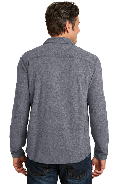 Port Authority Heather Microfleece 1/2-Zip Pullover. F234