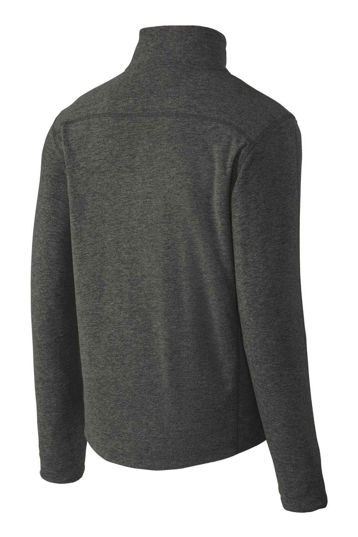 Port Authority Heather Microfleece Full-Zip Jacket. F235